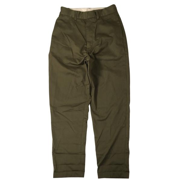 DELUXE デラックス ワークパンツ トラウザー カーキ 36 S