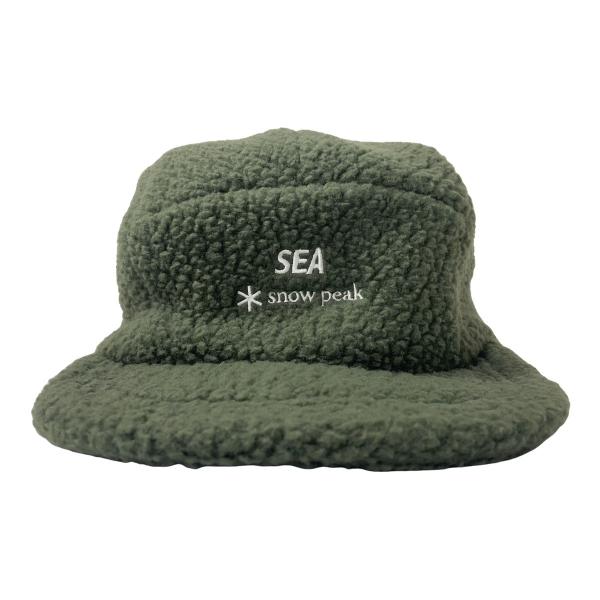 WIND AND SEA Snow Peak ボア フリース キャップ BOA FLEECE CAP...
