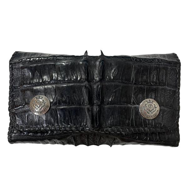 Gaboratory ガボール ガボラトリー Gabor ロングウォレット アリゲーター クロコダイ...