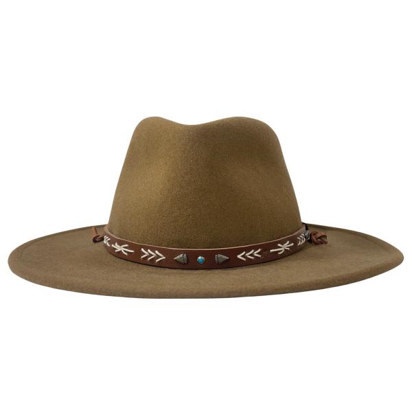 美品 STETSON SANTA FE ステットソン サンタ フェ  ハット ウール フェルト ブラ...
