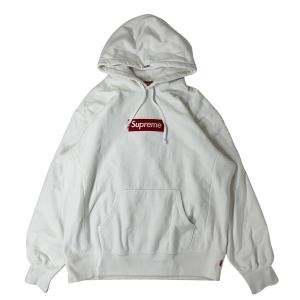 シュプリーム Supreme Box Logo Hooded Sweatshirt WHITE パーカー ボックスロゴ フーディー スウェットシャツ ホワイト 白 L
