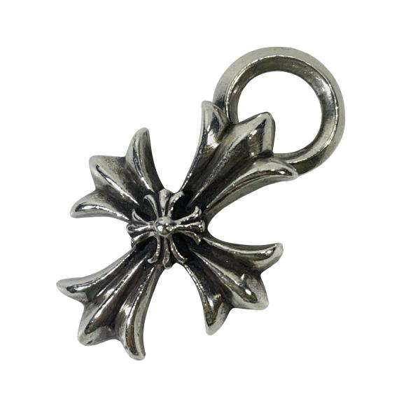 CHROME HEARTS クロムハーツ ネックレス ダブルCHプラスペンダント トップ シルバー ...