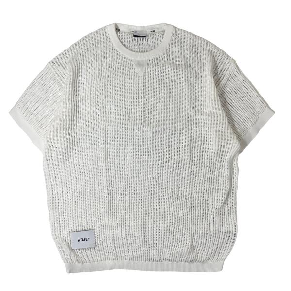 ダブルタップス 25SS Wtaps GHILL SWEATER COTTON メッシュ ニット セ...