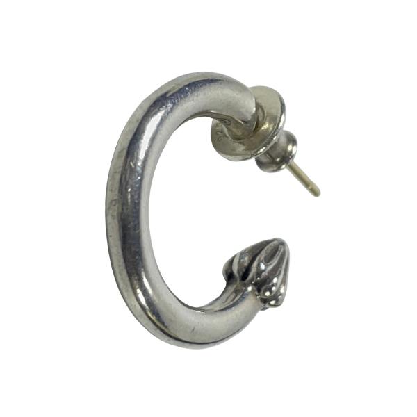 CHROME HEARTS クロムハーツ HOOP PLAIN プレーン フープピアス シルバー
