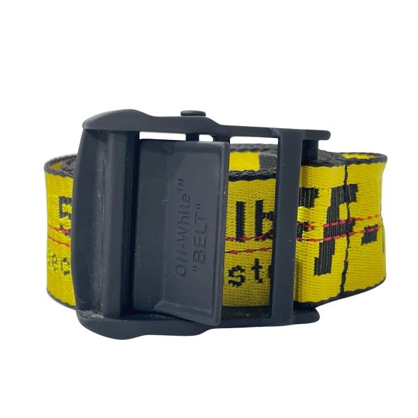 OFF-WHITE オフホワイト INDUSTRIAL BELT インダストリアル ベルト イエロー...