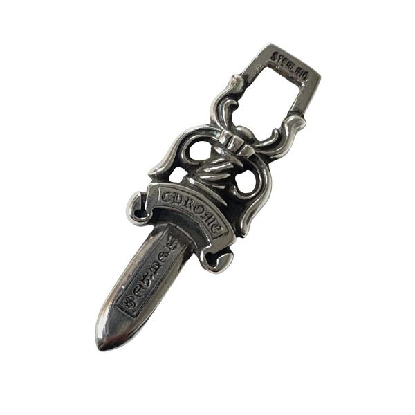 CHROME HEARTS クロムハーツ ネックレス ダガー #10 ペンダント トップ シルバー ...