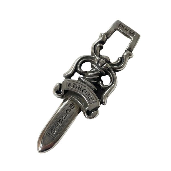 CHROME HEARTS クロムハーツ ネックレス ダガー #10 ペンダント トップ シルバー ...