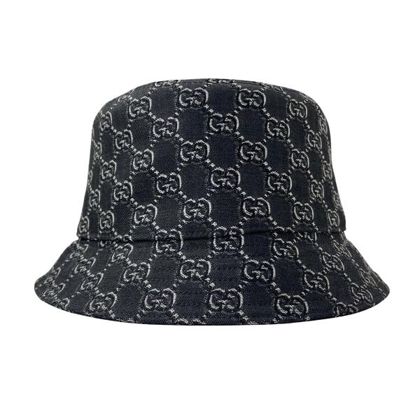 ほぼ未使用品 GUCCI グッチ GGシャドウ バケットハット 24AW 25AW HAT 8029...