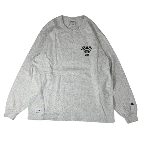 ダブルタップス Wtaps CHAMPION チャンピオン ロングTシャツ ACADEMY LS C...