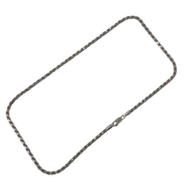 AVALANCHE アヴァランチ ロープチェーンネックレス SILVER 080HCMD 50cm