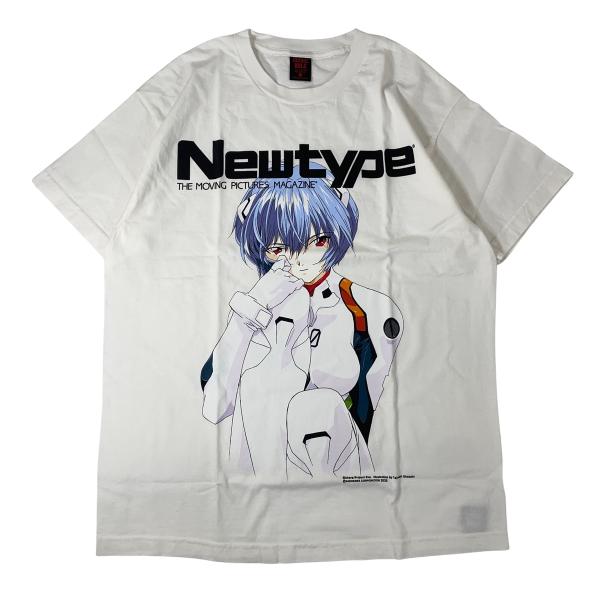 未使用品 Newtype 新世紀エヴァンゲリオン GEEKS Tシャツ 白