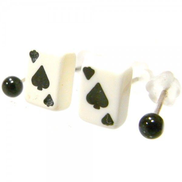 【その他同時購入で送料無料】ピアス レディース 人気 安い 可愛い プチプラ 両耳 トランプピアス　...