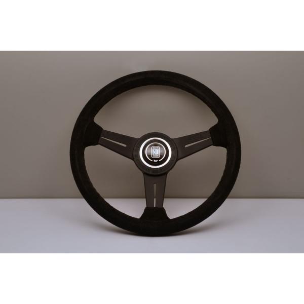 NARDI ステアリング クラシック 黒スエード/黒スポーク 33Φ 6061-33-2081