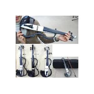 サイレント S形エレキバイオリンセット 1年保証・ケース・弓つき