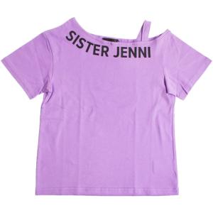 40%OFF SALE セール シスタージェニィ 子供服 半袖Tシャツ 130-160 SISTER JENNI 接触冷感ワンショル風Tシャツ  シスタージェニー SALE セール  2023春夏｜owl-owl