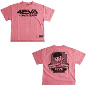 セール CONVEX コンベックス  120-160cm 4EVA スリットWIDE-T ピンク メール便OK  22春夏 半袖Tシャツ 子供服  SALE 50%OFF｜owl-owl