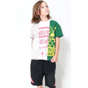 40%OFF SALE セール コンベックス 子供服 半袖Tシャツ 120cm-160cm CONVEX 切替 WIDE-T 23春夏 メール便OK  キッズ ジュニア   120cm/130cm/140cm/150cm/160cm｜owl-owl