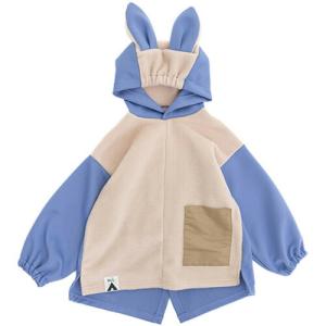 セール MOL モル FREE(Ladies') snow rabbit hoodie スノーラビットフーディ パープル フリースパーカー 子供服ブランドのレディースサイズ ママと SALE 50%OFF｜owl-owl