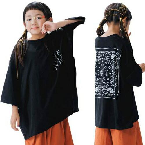 40%OFFセール nunuforme（ヌヌフォルム） 子ども服 バンダナinuinuT ブラック ...