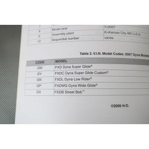 即決!ハーレー/ダイナ//パーツリスト/200...の詳細画像1