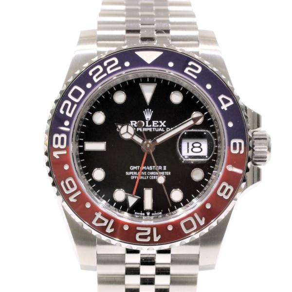 ROLEX ロレックス GMTマスターII 126710BLRO ブルーレッド ジュビリーブレス 中...
