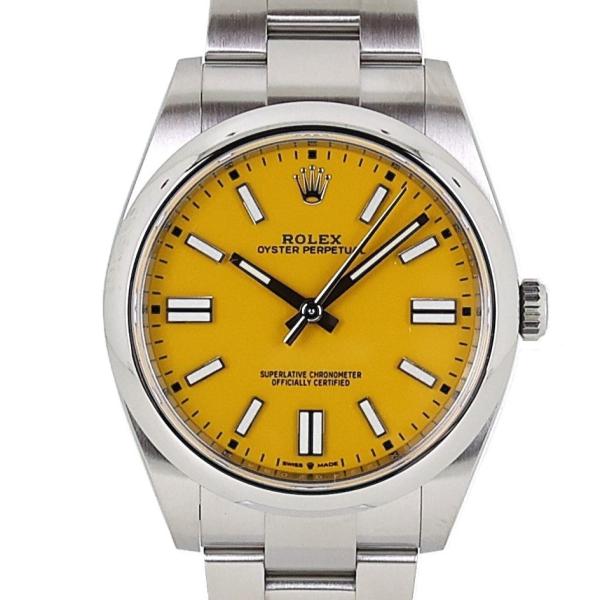 ロレックス ROLEX オイスターパーペチュアル 41 124300 イエロー
