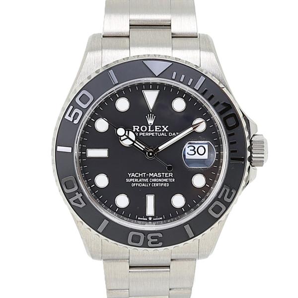 【未使用】 ロレックス ROLEX ヨットマスター 42 チタン 226627  ブラック ランダム...