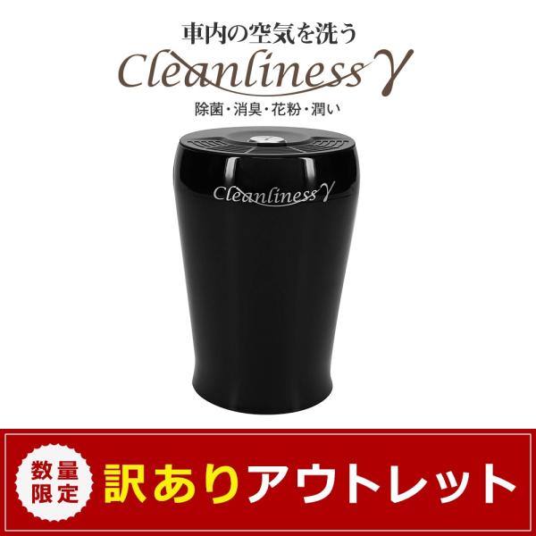 アウトレット商品 車載 イオン オゾン発生器 空気清浄機 Cleanliness γ(ガンマ)