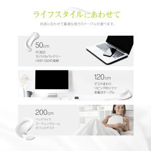 Type-C ケーブル 0.5m 1.2m 2...の詳細画像5