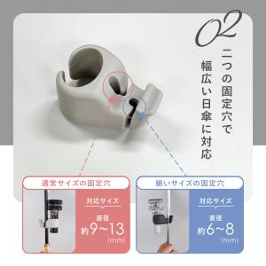 ハンディファン クリップ 日傘 外出 お出かけ...の詳細画像3