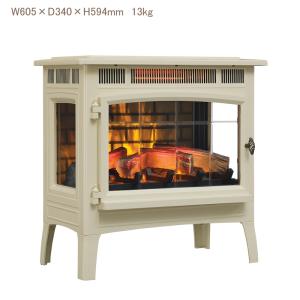 電気暖炉 ロイドグランデ 18インチ電気暖炉 パイオニアII グレー