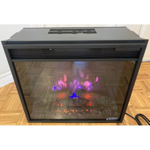 山善（YAMAZEN） ヤマゼン YDH-M10-B 暖炉型ヒーター ブラック 新品