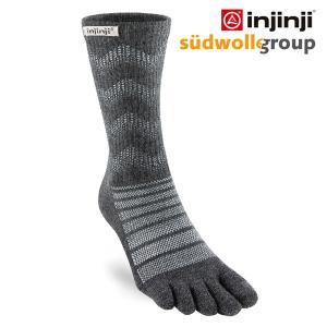 injinji(インジンジ)  アウトドア ミッドウェイト クルーウール 223670｜oxtos-japan