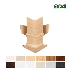 26肥松木製キャップ芯ケース　木目揃え EIDAI 出隅 永大 お取り寄せ商品 巾木・廻り縁(兼用)樹脂