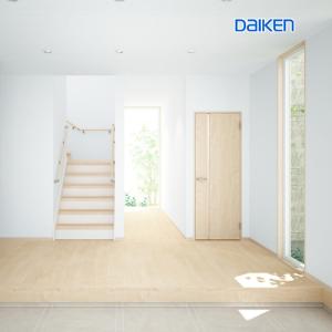 フロア 捨貼用 在庫品 ダイケン ハピアフロア6T  6ミリ用　ベーシック柄 ミルベージュ 溝数1  DAIKEN 大建A品 3.3平米入 15kg YN7901-ML 【返品不可】｜オヤカタ市場ヤフー店