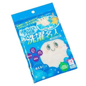 洗濯クロス  防臭 洗濯物と一緒に洗うだけで簡単消臭 洗濯クロス 洗濯名人 1枚｜oyakudachi-paxasian