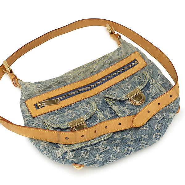 ルイヴィトン モノグラムデニム バギーPM M95049 ショルダーバッグ レディース