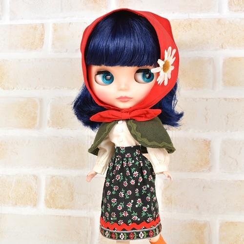 【即納】Dear Darling fashion for dolls「バブーシュカガールセット」レッ...