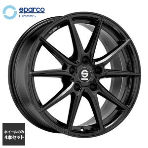 【スペシャルオファー】SPARCO DRS スパルコ ディーアールエス 18インチ 8.0J +45 PCD 5H-114.3 グロスブラック｜oz-japan