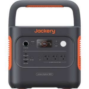 JE-1800A ジャクリ Jackery ポータブル電源 1800 1872Wh 大容量 2200W高出力 リン酸鉄リチウムイオン電池 最短1.7時間急速充電 パススルー対応 防災・キャンプ