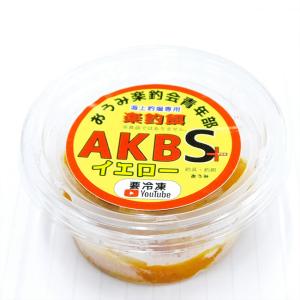 おうみ楽釣会青年部 海上釣堀専用楽釣餌 AKB S+イエロー エサ 海上釣堀 冷凍エサ 冷凍餌 ※クール便利用｜ozatoya