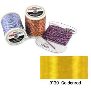 マタギ スレッド ProWrap メタリックスレッド #9120 ゴールデンロッド ロッド カスタム...