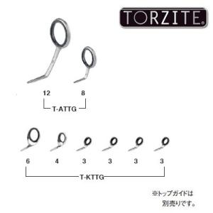 富士工業 ガイドセット T-ATTG128 ソルトルアー用 チタン トルザイト アジングセット レターパック対応可能