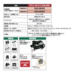 ジョイクラフト ゴムボート グランド315ワイ...の詳細画像2
