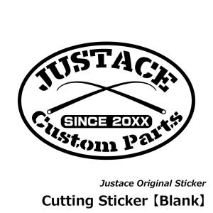 ジャストエース(Justace)　ステッカー　Justaceカッティングステッカー[ブランク]　Custom Parts /メール便対応可能｜ozatoya