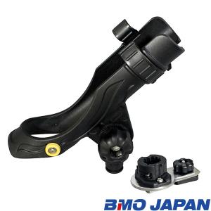 BMOジャパン FRPボート用 20Z0239 マルチロッドホルダー極み(ステップレールベースII) サイズM プラソケットタイプ｜ozatoya