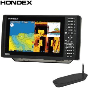 ホンデックス(HONDEX)　HE-9000〈カラー液晶GPSプロッター魚探〉 魚群探知機