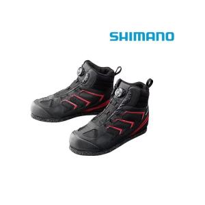 シマノ シューズ FS-085P ドライシールド ハイカットシューズ 3Dカットピンフェルト ブラック SHIMANO 取寄｜ozatoya