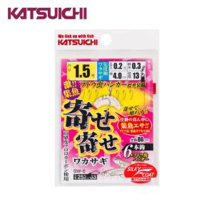 カツイチ(KATSUICHI)　BW-6 寄せ寄せワカサギ 6本鈎 /メール便対応可能｜ozatoya