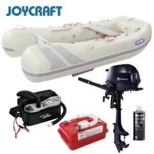 ジョイクラフト ラポッシュ260+トーハツ2馬力船外機 SSセット 3人乗り JSL-260 予備検査無